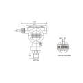 FST800-3000 Universal Industrial Pressure transmitter with 4-20mA Signal Output